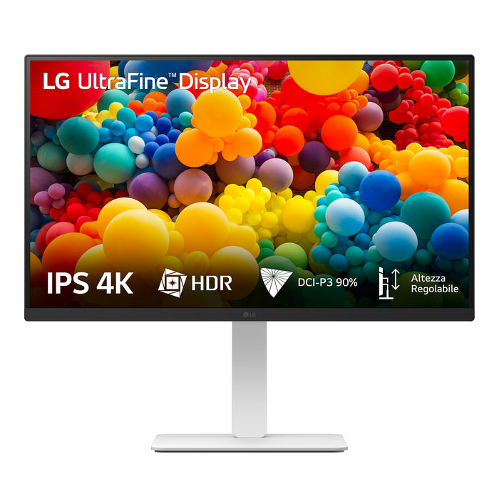 Monitor de computadora LG 27US550-W