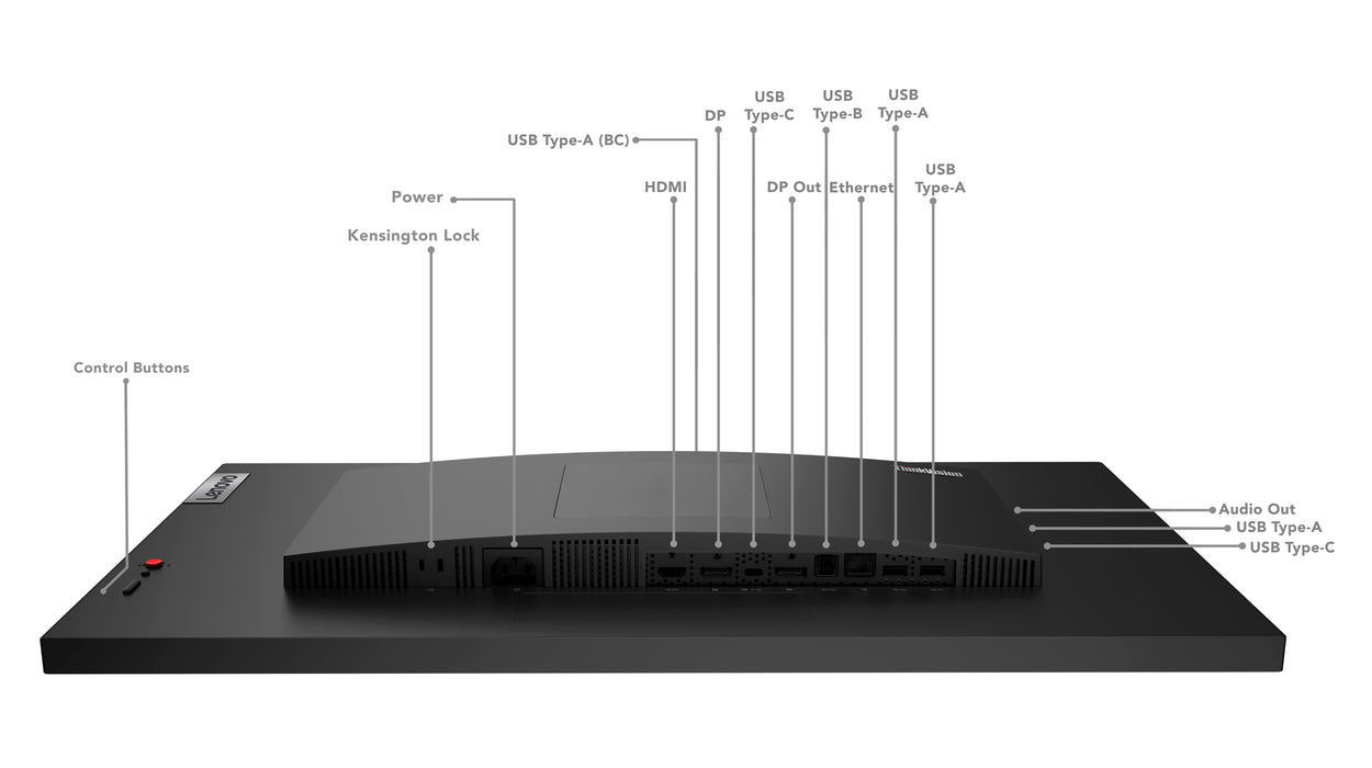 Ecrã LED Lenovo ThinkVision P27h-30