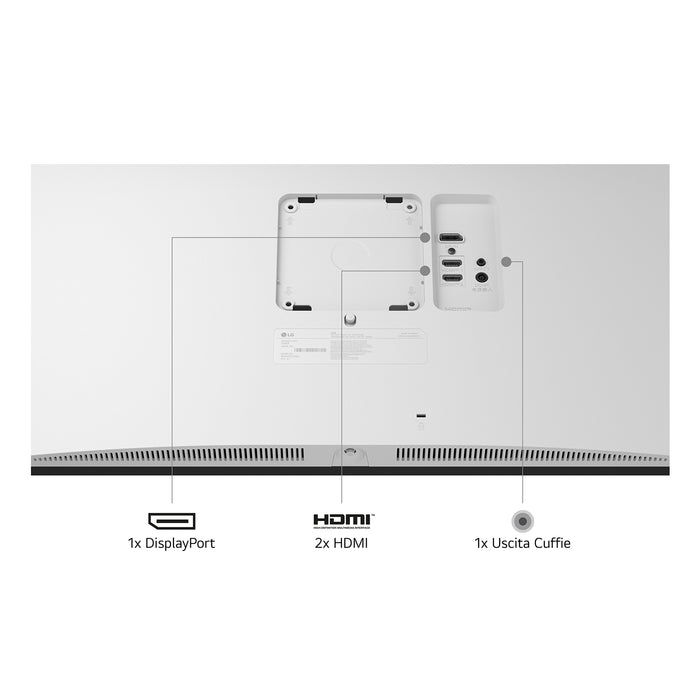 Monitor de computador LG 27US550-W