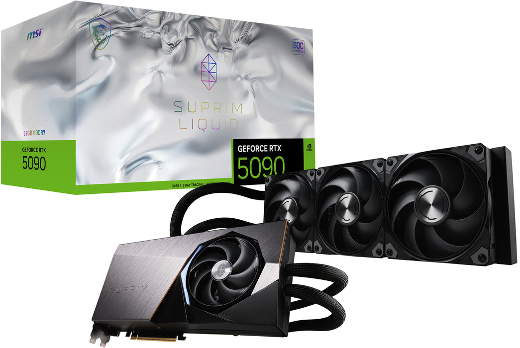 Tarjeta gráfica MSI SUPRIM GEFORCE RTX 5090 32G LIQUID SOC