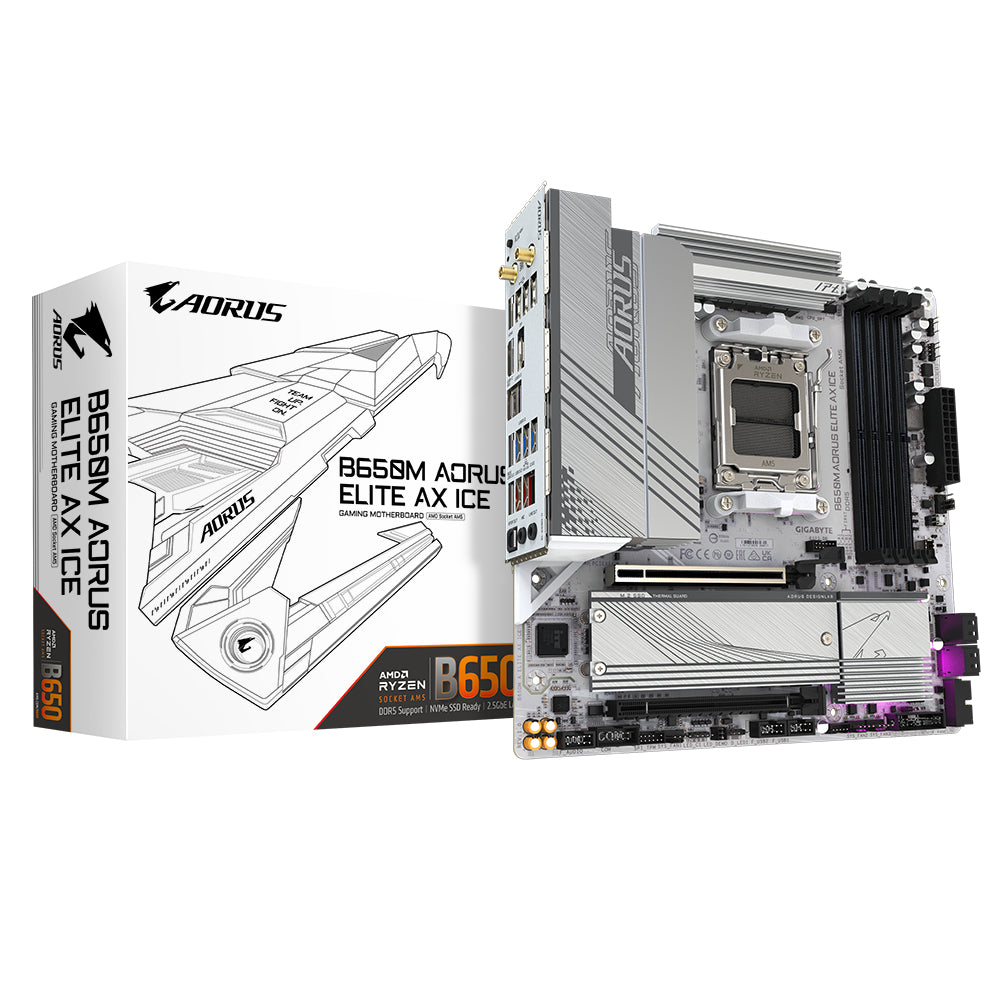 Custom Gaming PCs: Why Choose GIGABYTE B650M AORUS ELITE AX ICE?