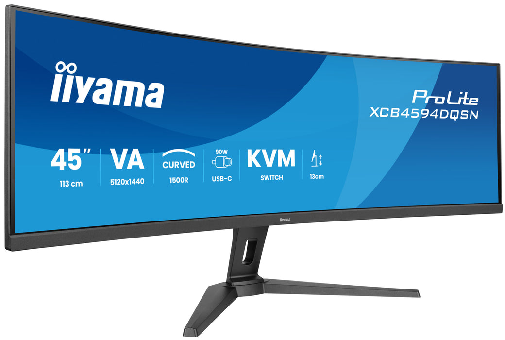 Monitor de computadora iiyama G-MASTER de 45" LCD curvo UWQHD