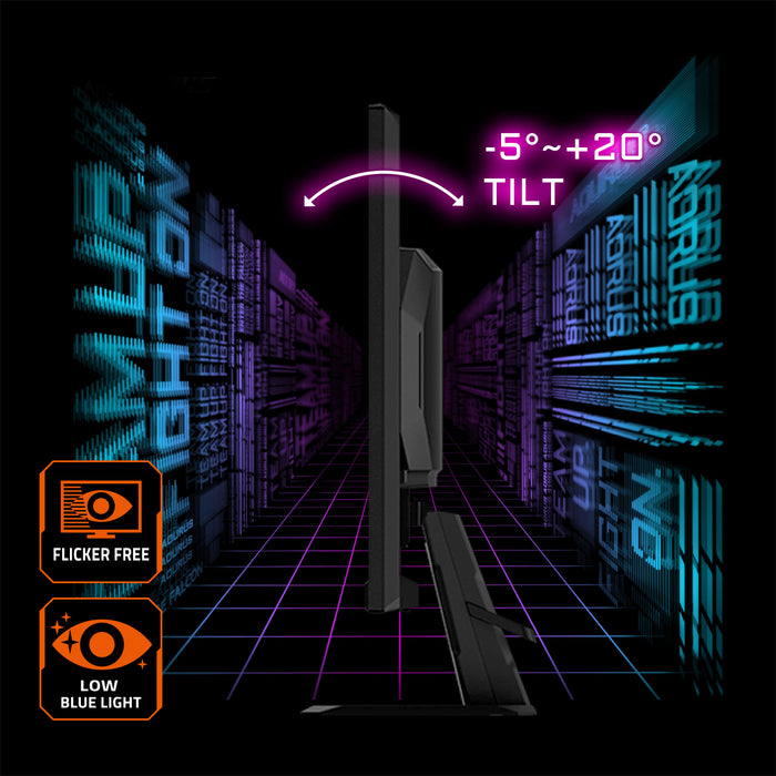 GIGABYTE GS27U 27" UHD Gaming Monitor - 3840 x 2160, 160Hz, 1ms, 350 cd/m², Display HDR400, HDMI 2.1, Displayport 1.4