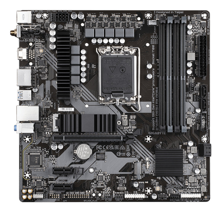 GIGABYTE B760M DS3H AX DDR4 motherboard