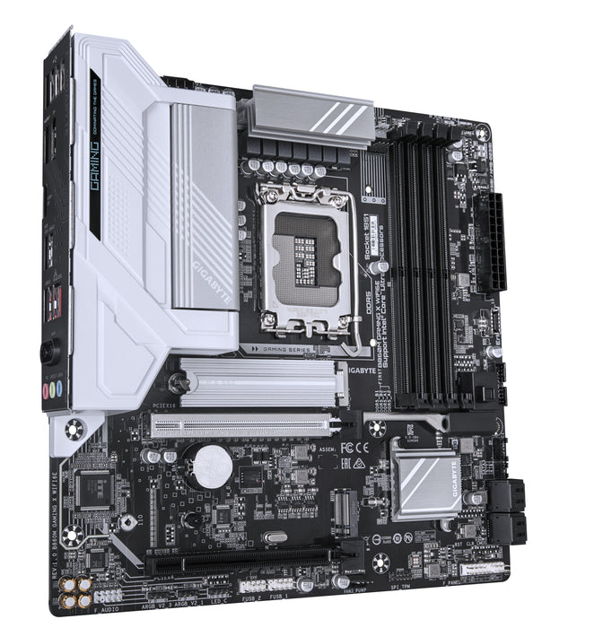 GIGABYTE B860M GAMING X WIFI6E Motherboard - Intel Core Ultra Series CPUs, 8+1+2+2 Phases VRM, up to 9200MHz DDR5, 1xPCIe 5.0 + 1xPCIe 4.0 M.2, 2.5GbE LAN, WIFI 6E, USB 4