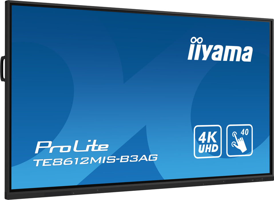 Pantalla de señalización iiyama TE8612MIS-B3AG