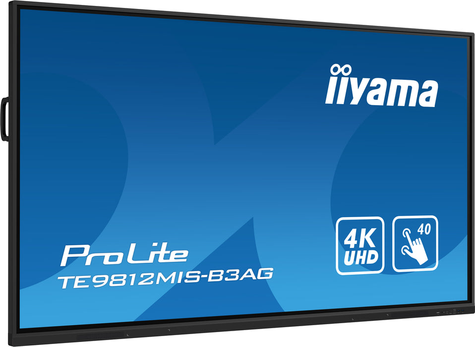 Visor de sinalização iiyama TE9812MIS-B3AG