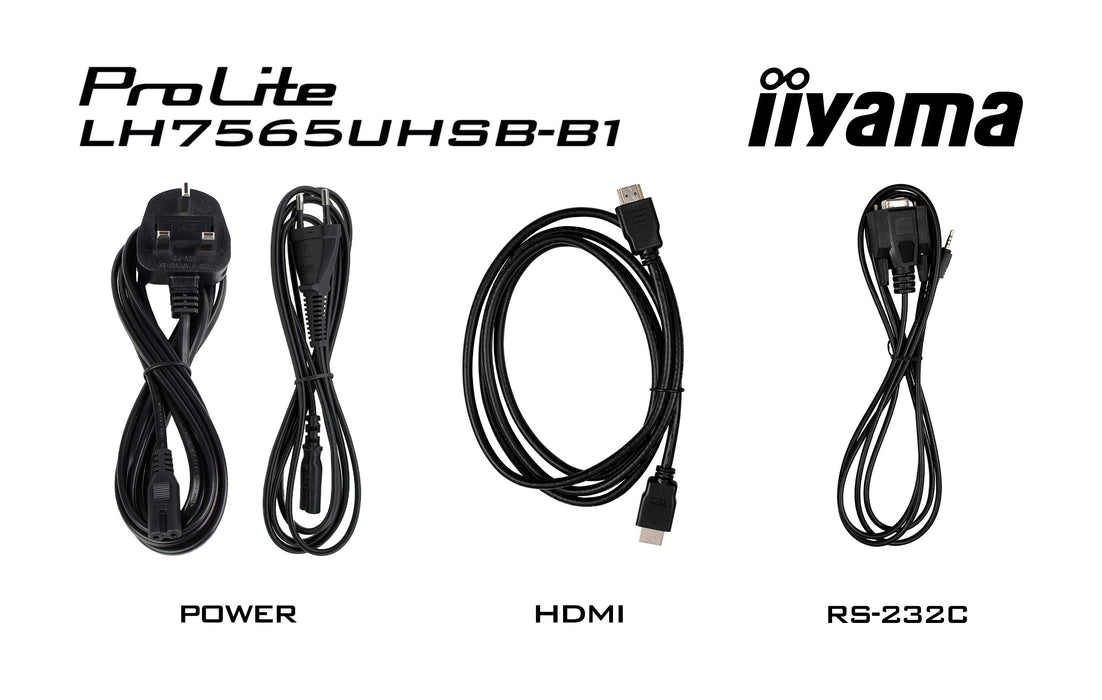 Display de sinalização iiyama LH7565UHSB-B1