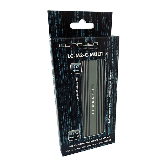 Armário de unidade de armazenamento LC-Power LC-M2-C-MULTI-3