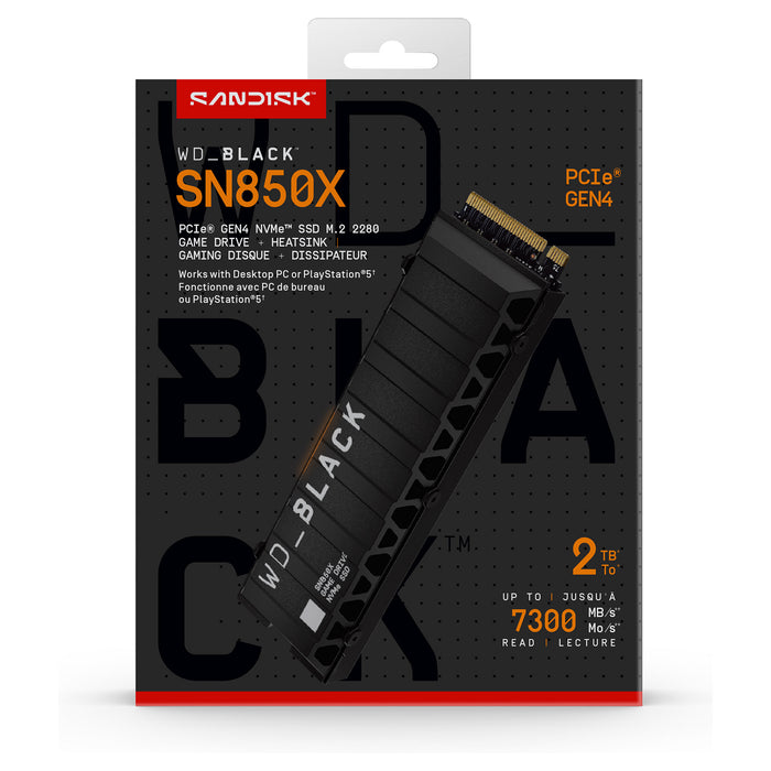 SanDisk Black WD_BLACK SN850X NVMe