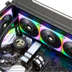 K Cooler Wasserkühlung Thermaltake Toughliquid Ultra 420 RGB CPU Líquido AIO Refrigeración por agua