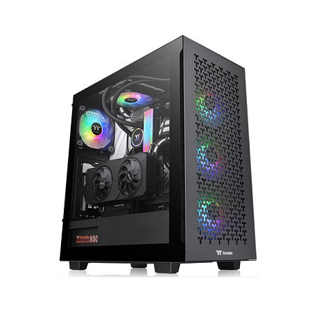 Torre Thermaltake Midi ATX V350 TG ARGB AIR PRETA