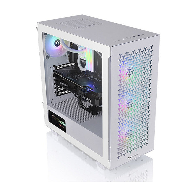 Torre Midi Thermaltake ATX V350 TG ARGB AIR Blanco Nieve