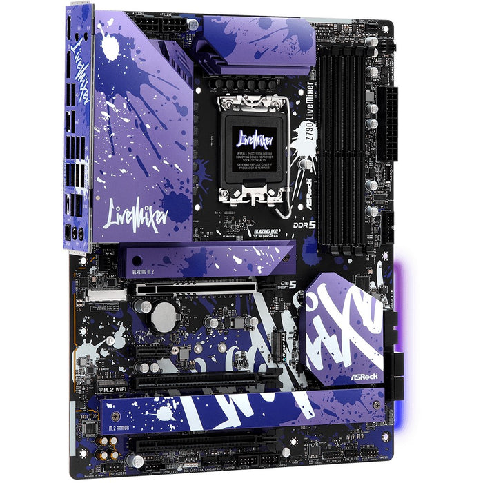 Mezclador en vivo Asrock Z790