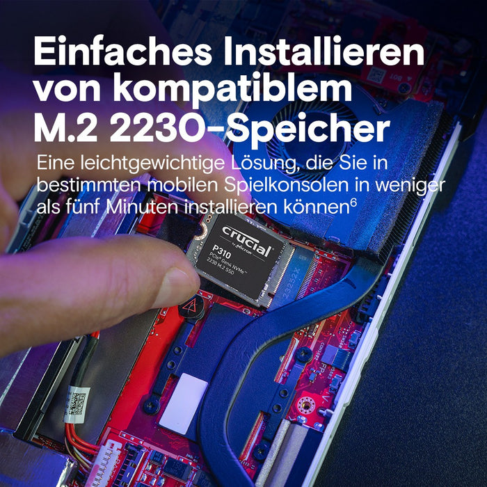 Unidad de estado sólido interna Crucial CT1000P310SSD2