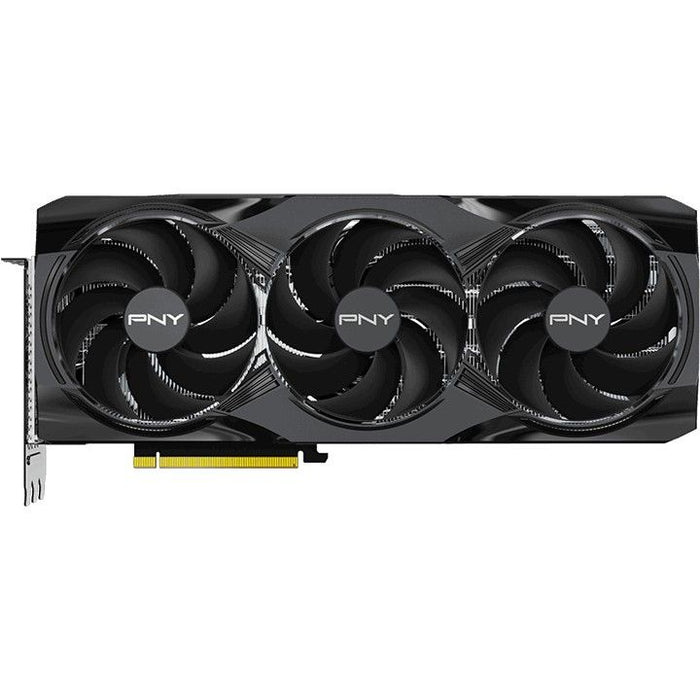 GPU PNY GeForce RTX 5080 con triple ventilador overclockeado