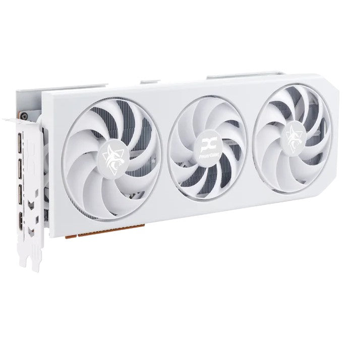 PowerColor Hellhound Radeon RX 9070 XT Blanco Espectral