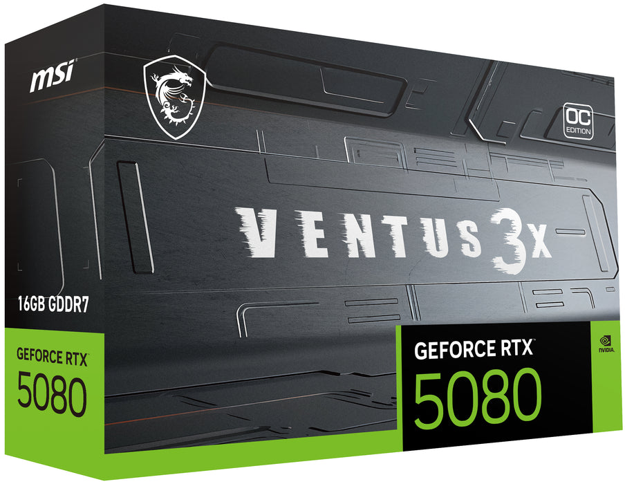 MSI VENTUS GeForce RTX5080 16G 3X OC