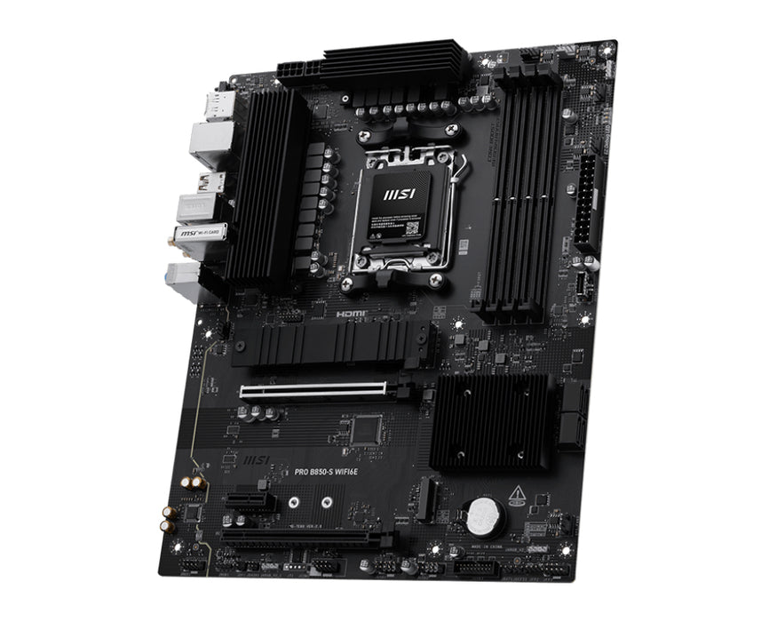 MSI PRO B850-S WIFI6E motherboard AMD B850 Socket AM5 ATX