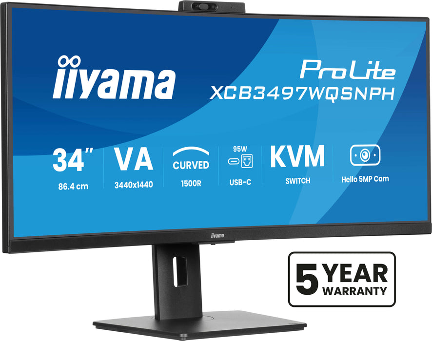 iiyama ProLite XCB3497WQSNPH-B1 computer monitor