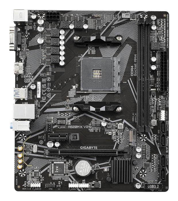 Placa base GIGABYTE A520M K V2
