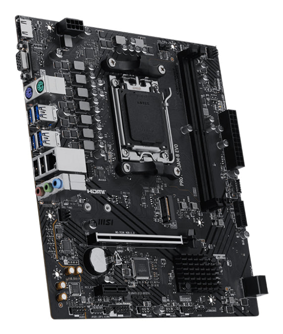 MSI PRO A620AM-B EVO motherboard AMD A620A Socket AM5 ATX