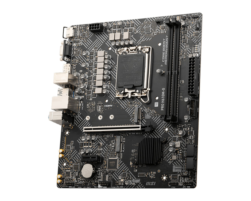 Placa base MSI PRO H610M-G