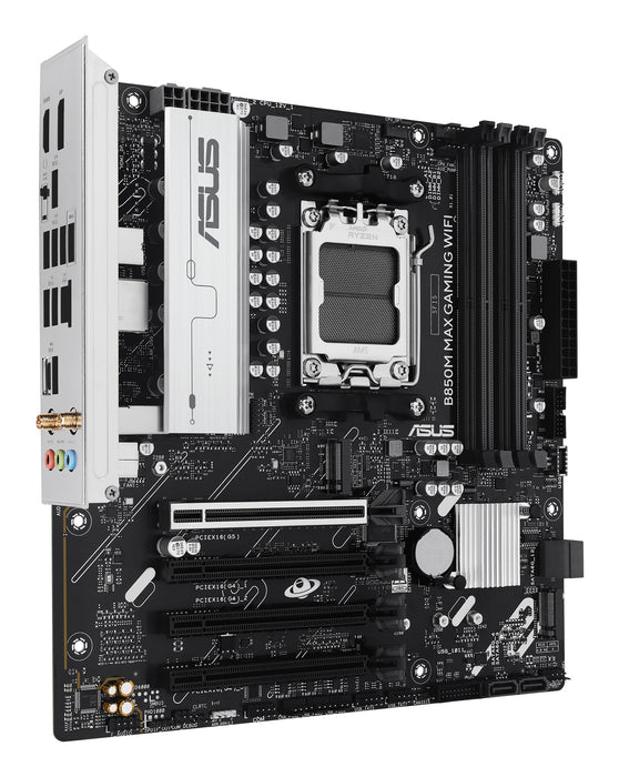 ASUS B850M MAX GAMING WIFI AMD B850 Socket AM5 micro ATX