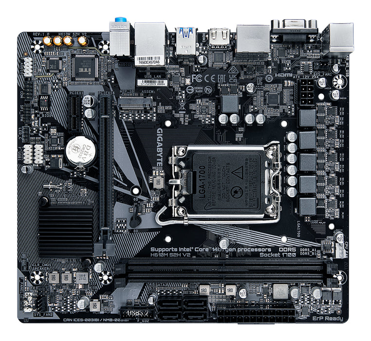 Placa base GIGABYTE H610M S2H V2