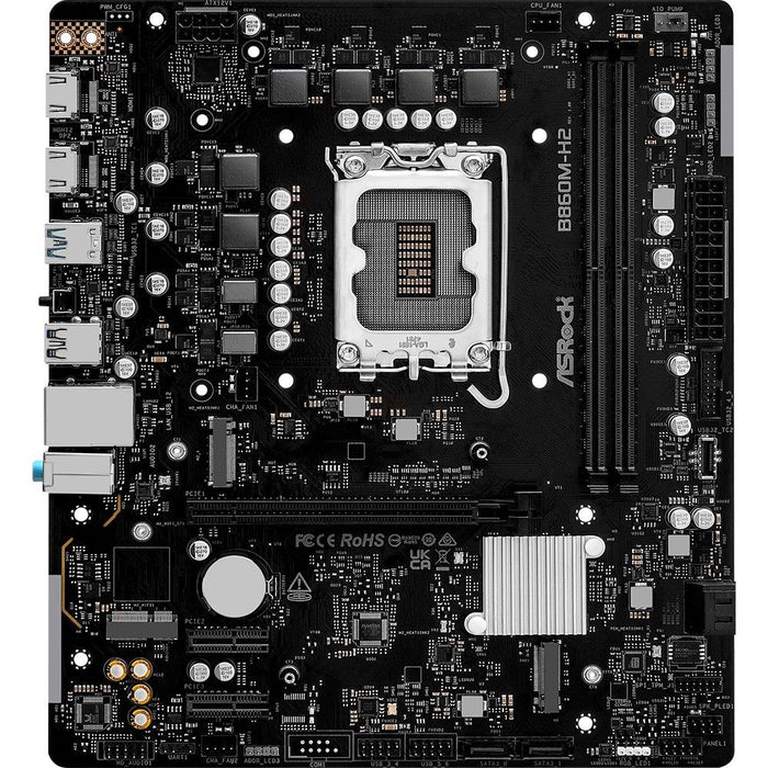 Placa base ASRock B860M-H2 DDR5 PCIe 4.0 Micro-ATX