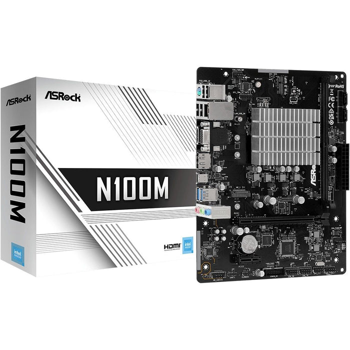 ASROCK N100M (CPU Intel integrada) (D)