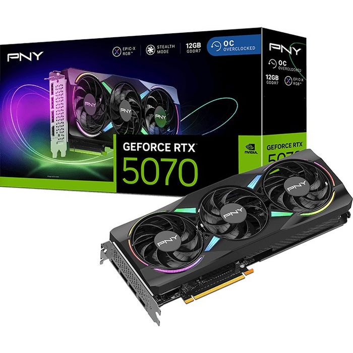 PNY GeForce RTX 5070 EPIC-X RGB OC