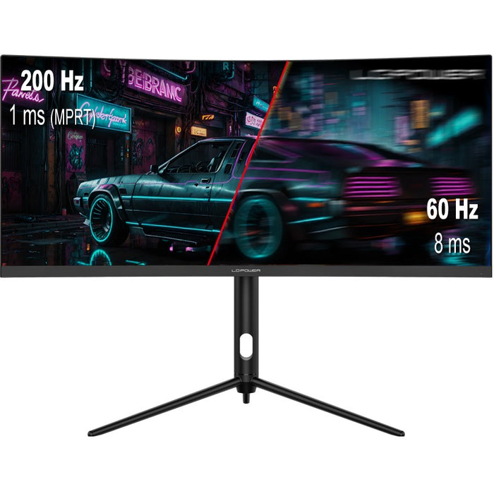 LC-Power 74,93 cm (29,5") LC-M30UWFC UltraWide-Curvado