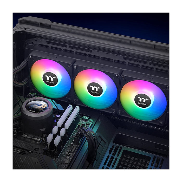 Sistema de refrigeração por computador Thermaltake CL-W415-PL12SW-A