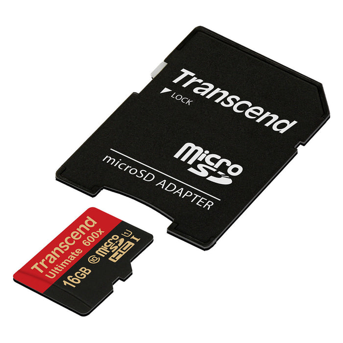 Transcend 16GB microSDHC Class 10 UHS-I (Ultimate)