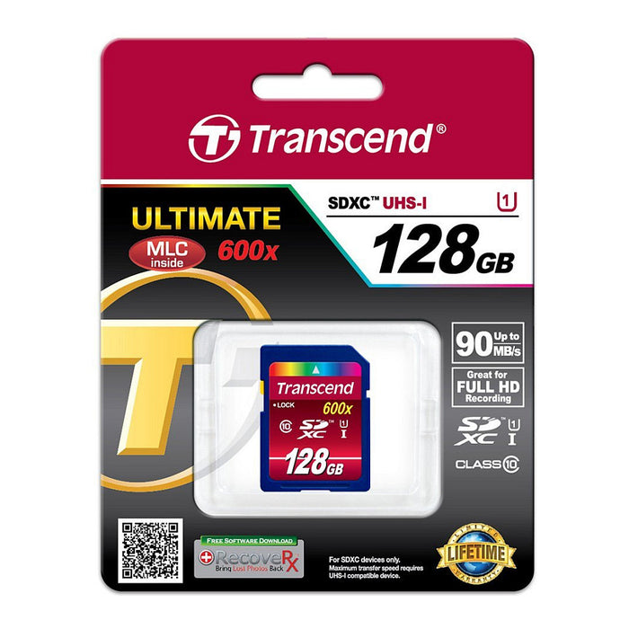 Transcend TS128GSDXC10U1 memory card
