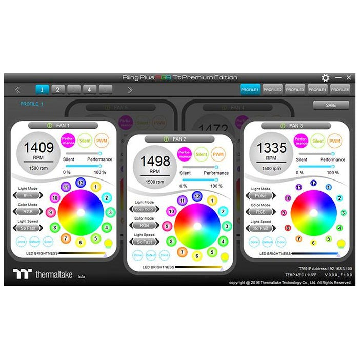 Sistema de refrigeración para ordenador Thermaltake CL-F056-PL14SW-A