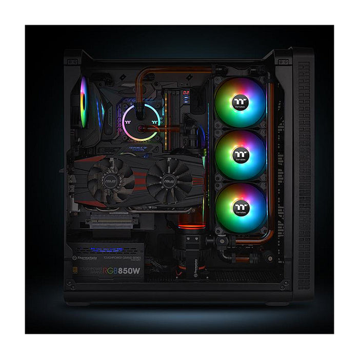 Sistema de refrigeração por computador Thermaltake CL-F080-PL14SW-A