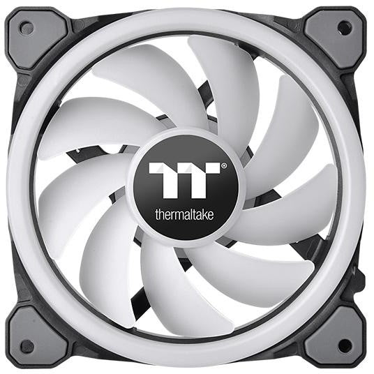 Ventilador de radiador Thermaltake Riing Trio de 12 LED RGB TT Premium Edition