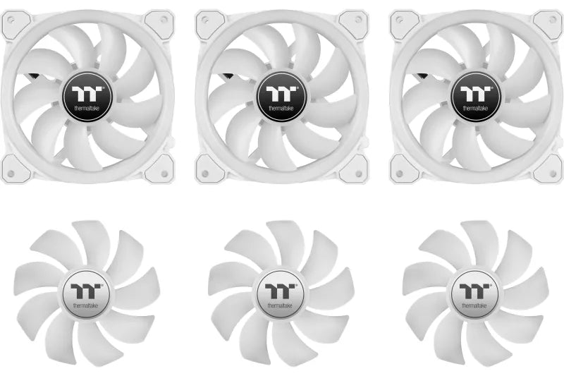 Ventilador de radiador Thermaltake SWAFAN 12 RGB TT Premium Edition Blanco