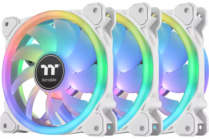 Ventilador de radiador Thermaltake SWAFAN 12 RGB TT Premium Edition Blanco