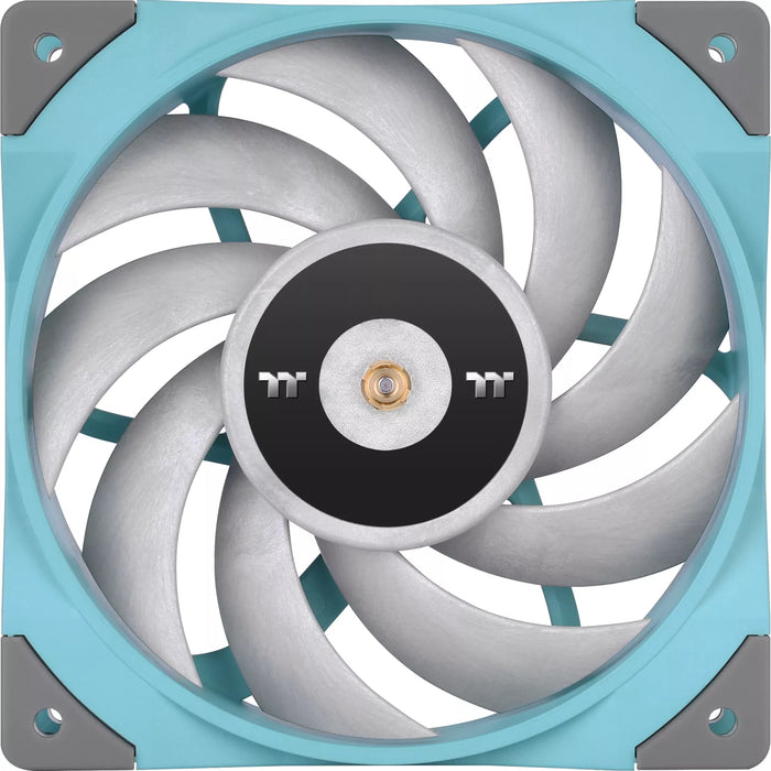 Ventilador de radiador de alta presión estática Thermaltake Toughfan 12 turquesa