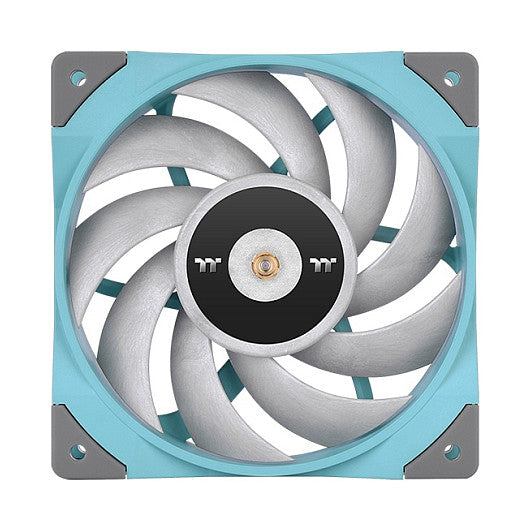 Ventilador de radiador de alta pressão estática Thermaltake Toughfan 12 turquesa