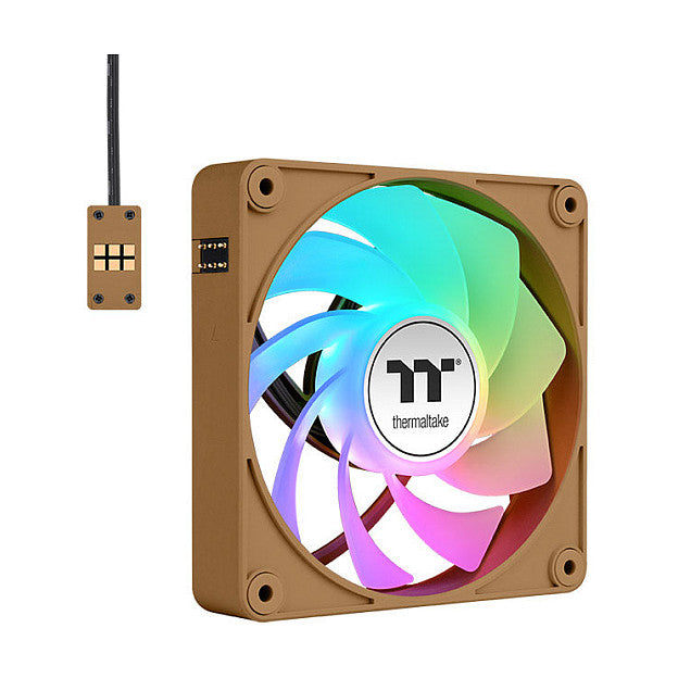 PC com sincronização inversa ARGB Thermaltake CT120 EX