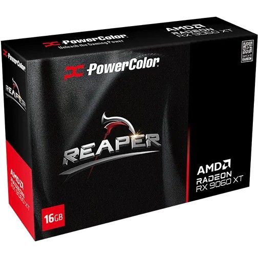 Tarjeta gráfica PowerColor Reaper AMD Radeon RX 9060 XT de 16 GB con GDDR6