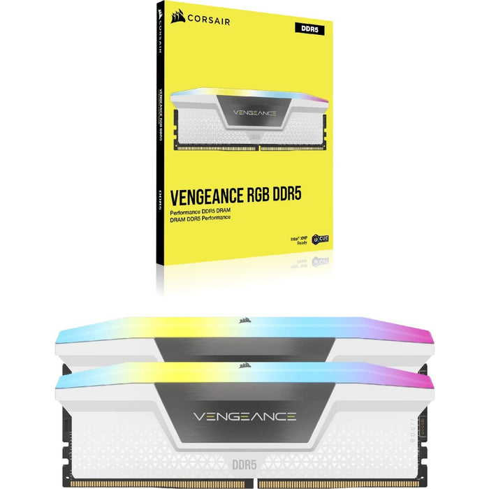 Corsair Vengeance RGB CMH64GX5M2B6000C30W memory module