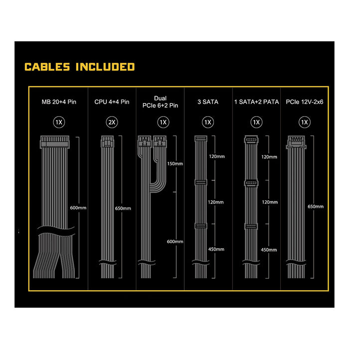 Asrock Challenger CL-750G power supply unit