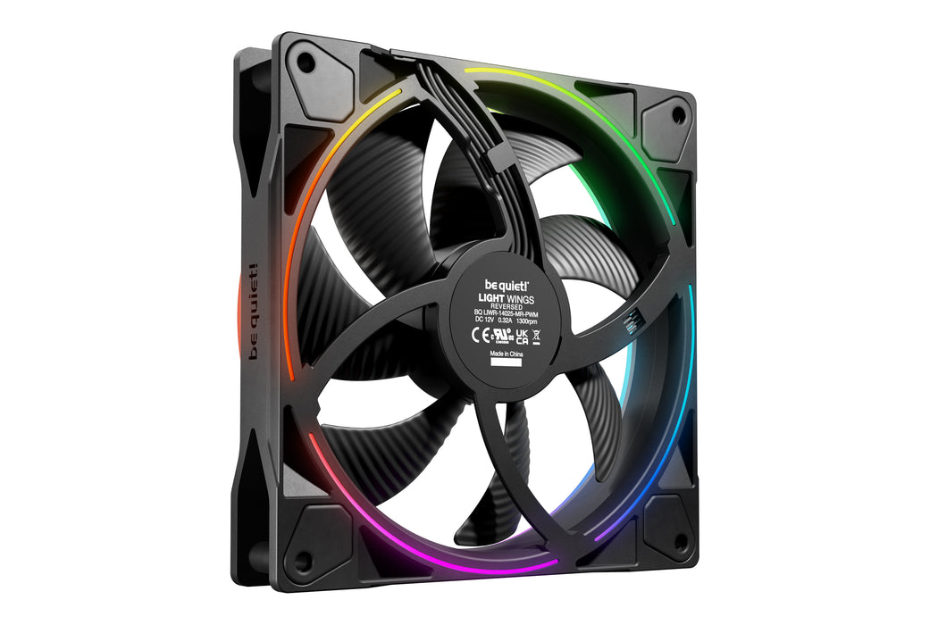 be quiet! Light Wings 140 mm PWM Reverse Black Computer case Fan 14 cm 1 pc(s)