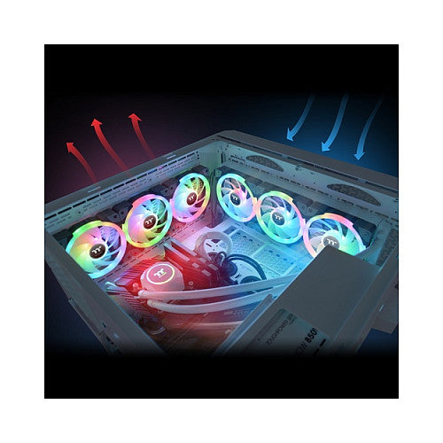 Ventilador de refrigeração para PC Thermaltake SWAFAN EX12 RGB TT Premium Edition