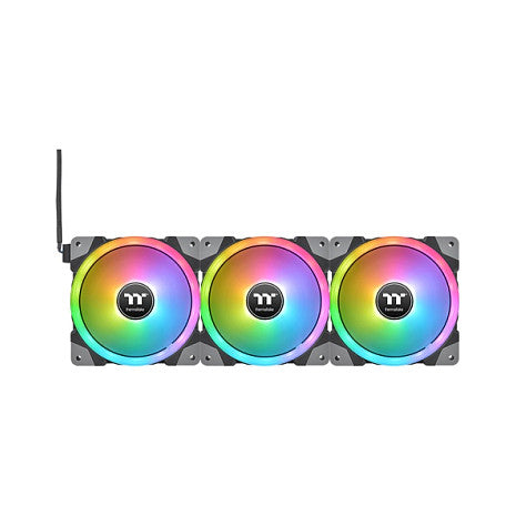 Paquete de 3 ventiladores magnéticos Thermaltake SWAFAN EX14 RGB TT Premium Edition